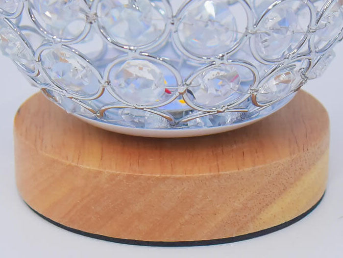 Norvo | Moderne Minimalistisk Rund USB Oppladbar LED Nattlampe Bordlampe