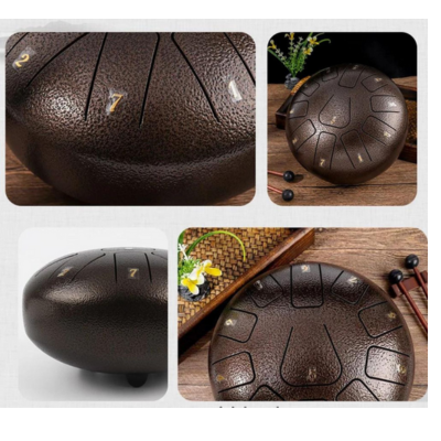 Norvo | EchoDrum – Ståltunge Trommel for Meditasjon, Yoga og Avslapning