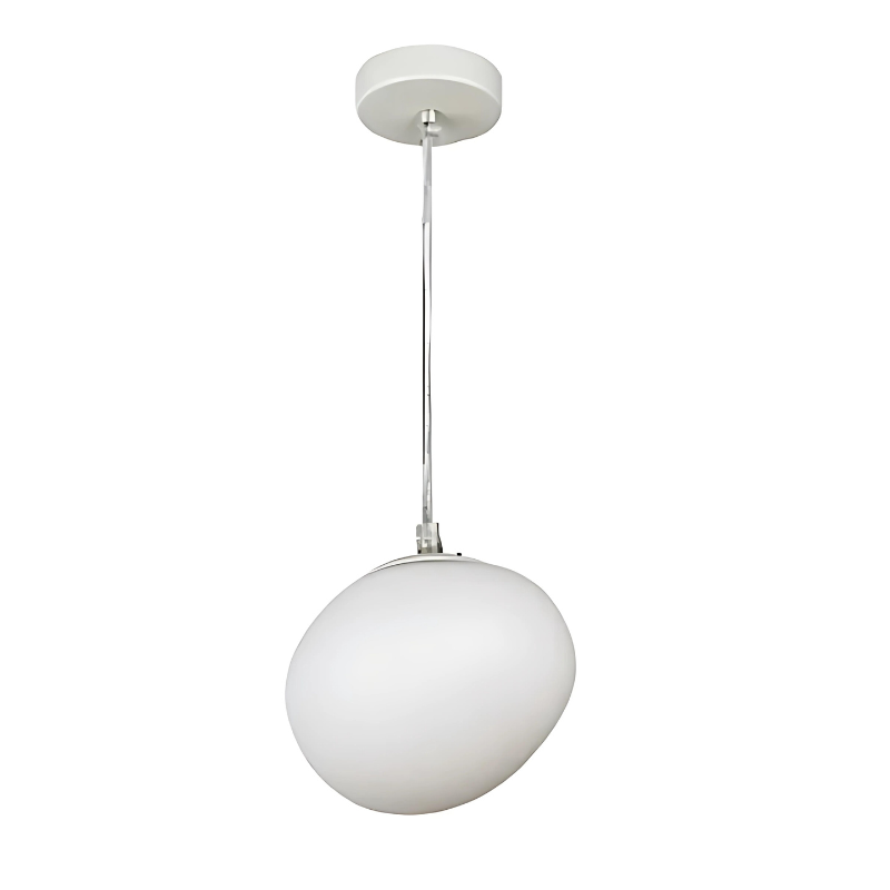 Norvo | GloStone | Elegant Glass Pebble Pendant Light