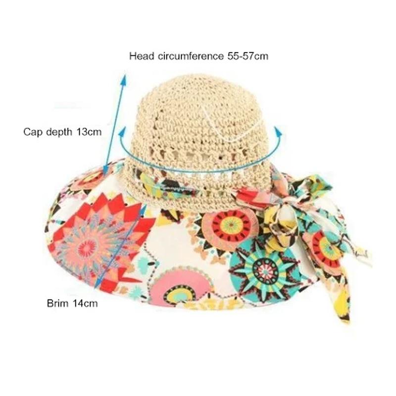Norvo | Fashion Hollow Printed Sun Hat