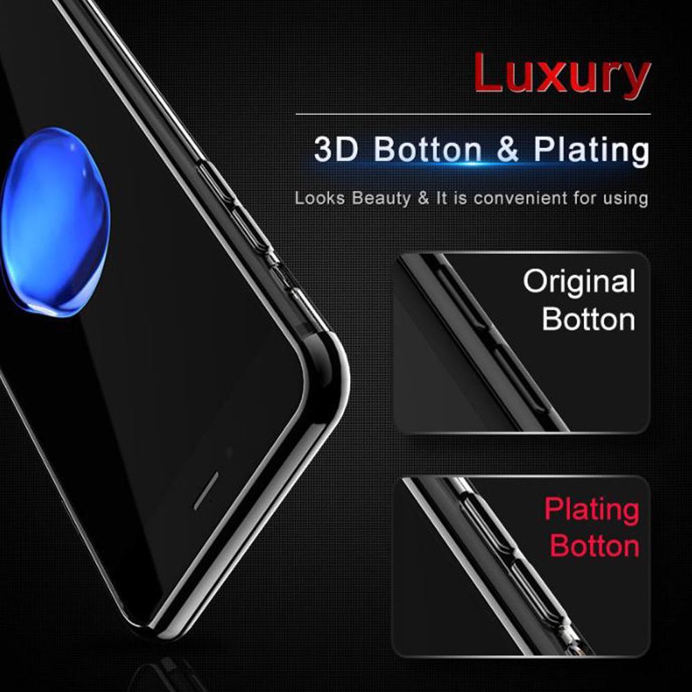 Norvo | Glitter Plastdeksel Original - Beskytt iPhone'en din mot støt