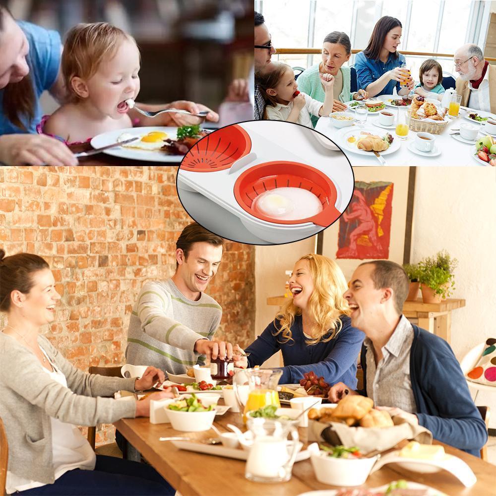 Norvo | Dobbel Mikrobølgeovn Eggekoker