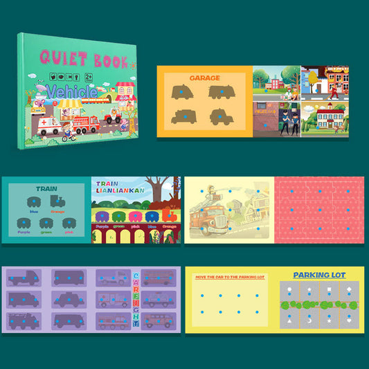 Norvo | Busy Book for Barn å Utvikle Læringsevner