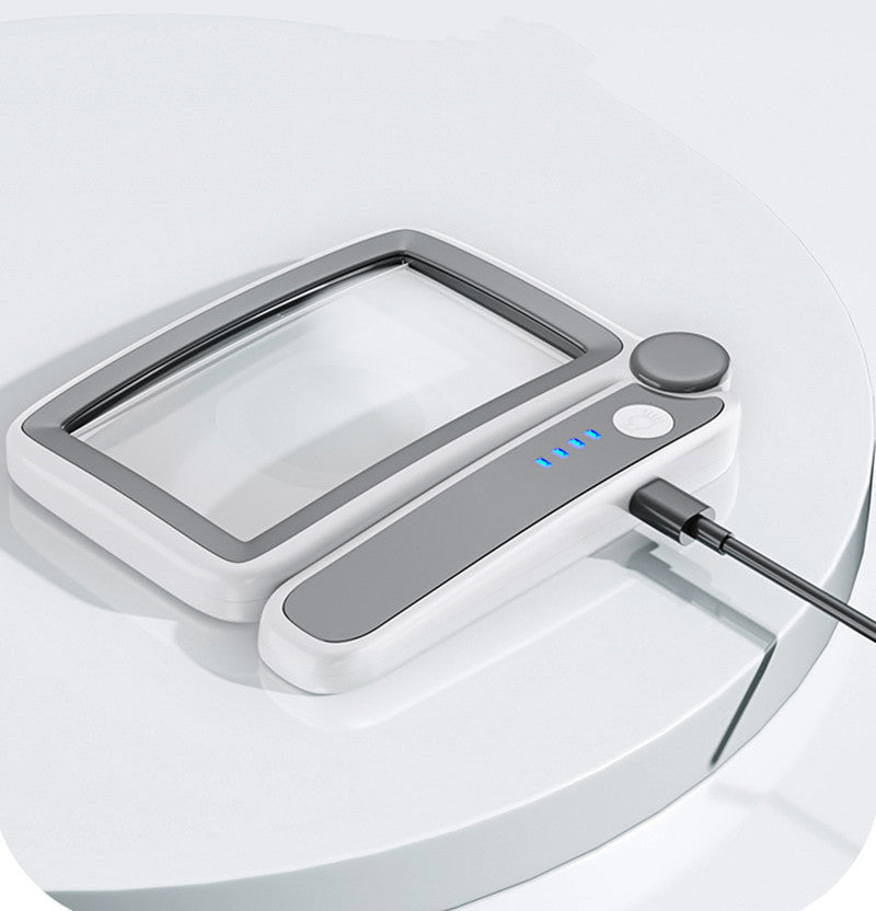 Norvo | Bærbar Sammenleggbar Håndholdt Firkantet Forstørrelsesglass