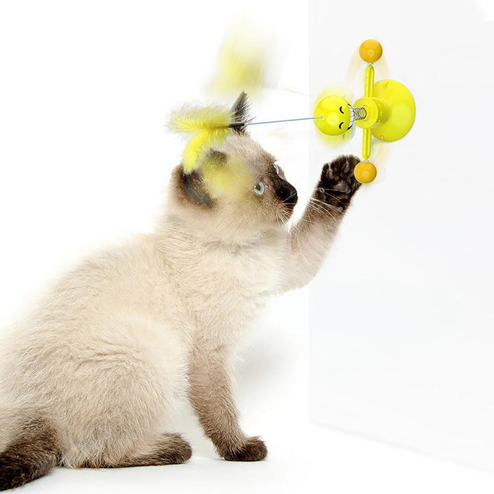 Multifunksjonelt spinning leketøy for katter | Norvo
