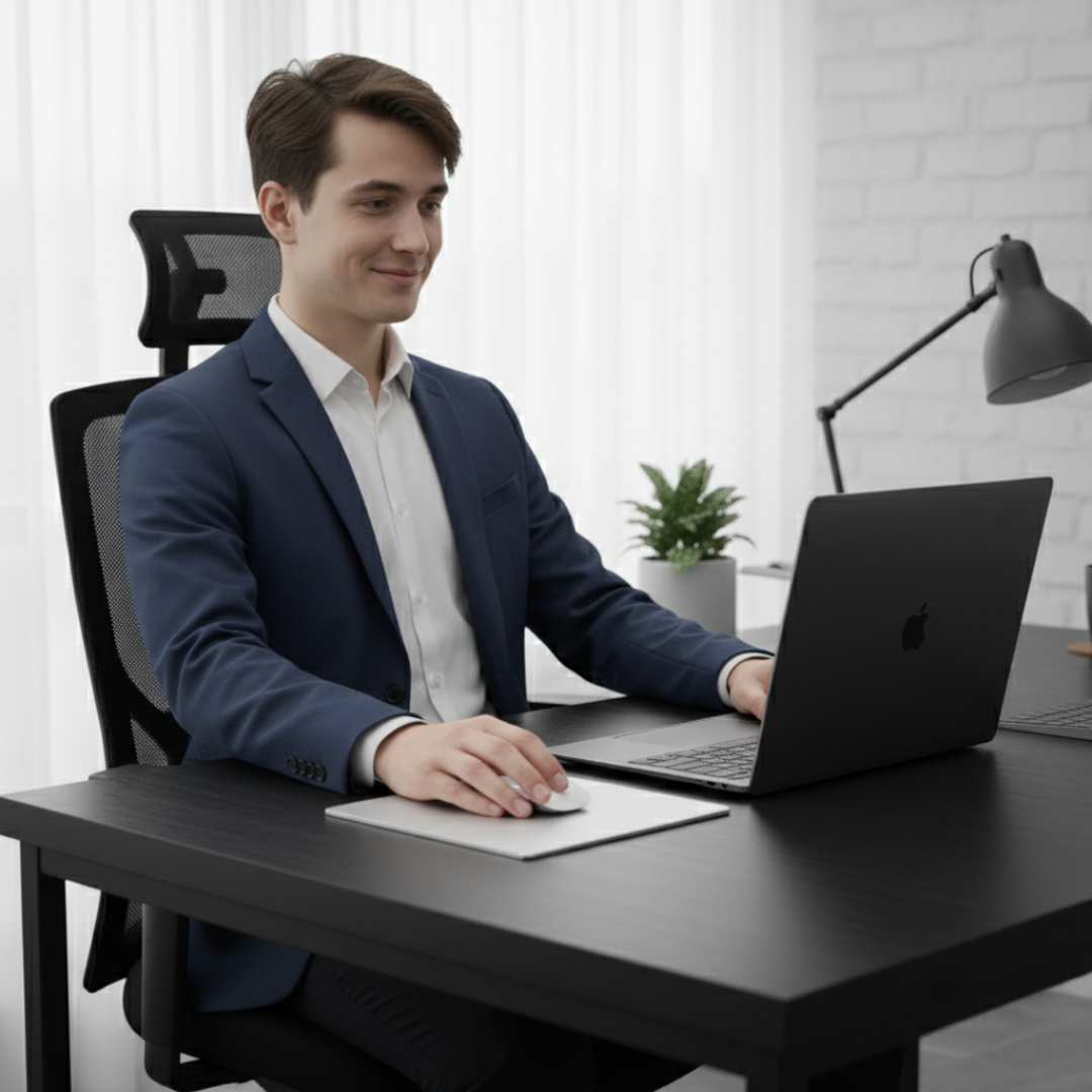 Precision Glide – Rigid Aluminium – Non-Slip Stability – Durable Easy-Clean Surface – Work & Gaming Use Norvo