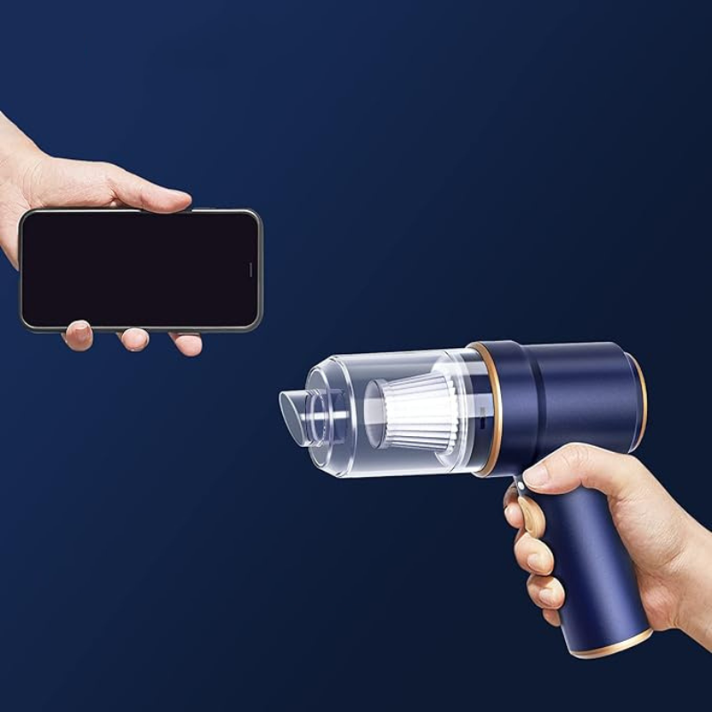 TurboClean | Powerful 2-in-1 cordless car vacuum cleaner