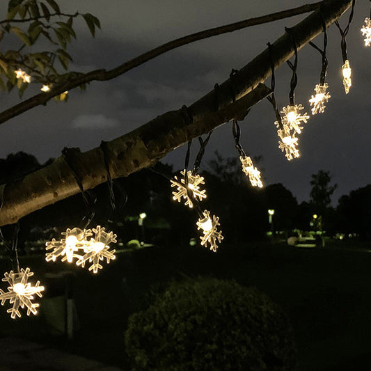 Norvo | Moderne Art Deco vanntett Solar-PVC-Gummi-akryl-snor-bees-ball-kristall-ball-fall-LED lys utendørs for hagen