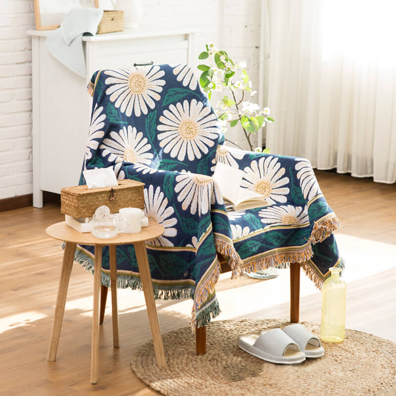 Bohemske strikkede kaster for sofasmykke | Norvo
