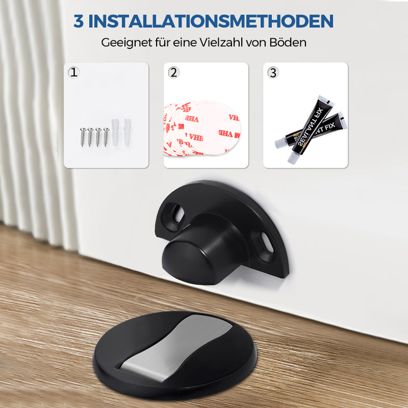 Norvo | Usynlig magnetisk dørstopper laget av rustfritt stål