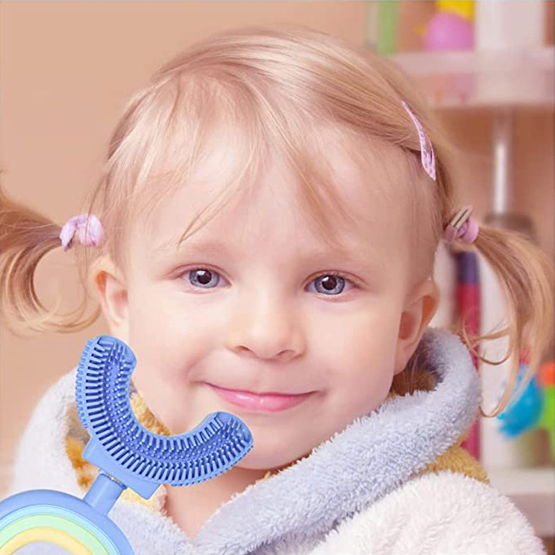 Norvo | Barne Regnbue U-formet Tannbørste