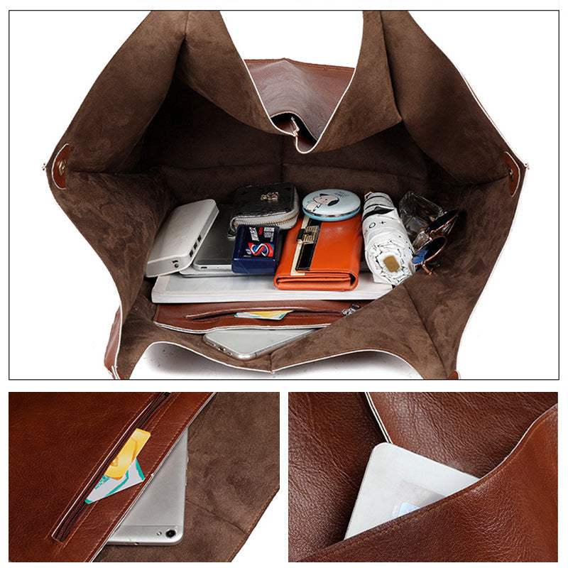 Norvo | Kvinne oversized lær vesker