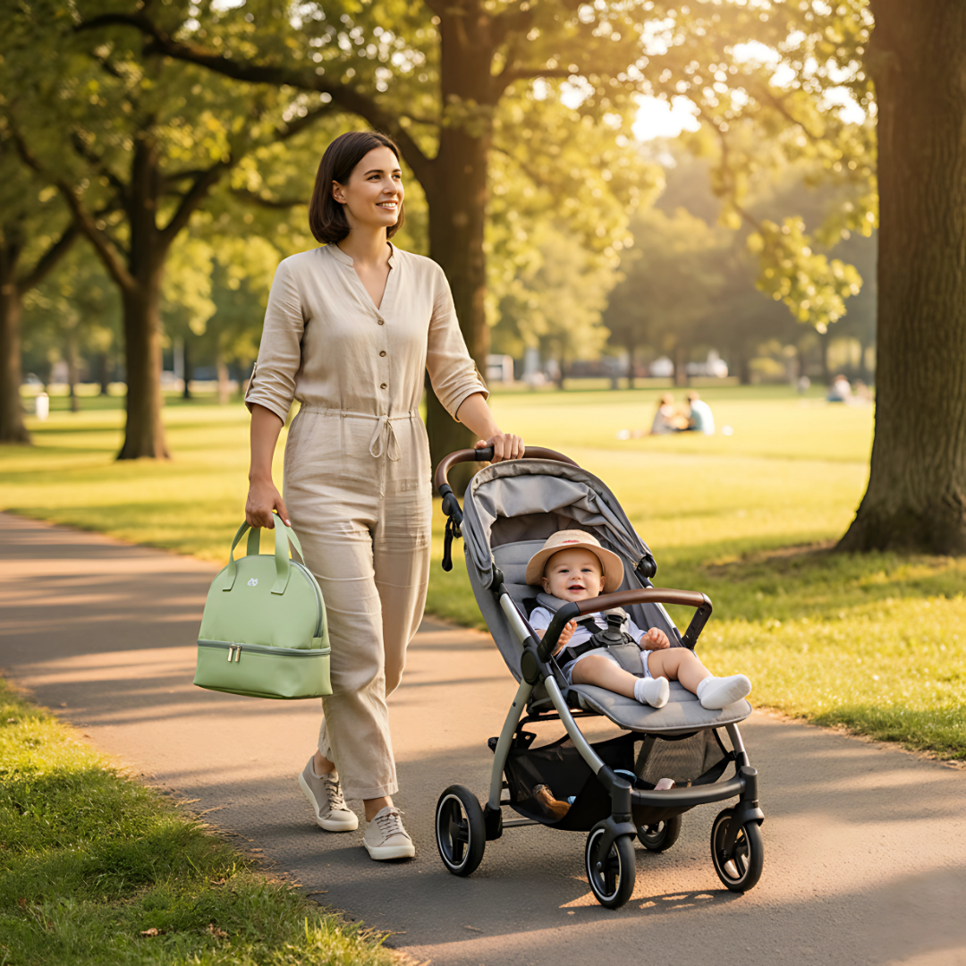 8t Kjøling – Lekkasjefri & Bærbar – Holder Melk Fersk Sikker & Hygienisk for Arbeidende Mødre Norvo
