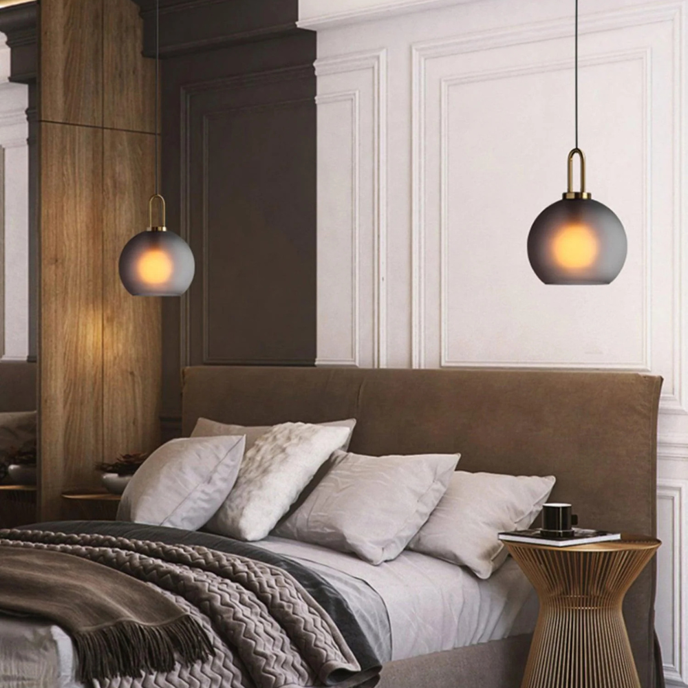 Norvo | Moderne Atmosfærisk Glass Pendellampe for Spisestue og Kjøkken