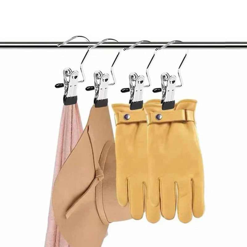 Norvo | Antirust Klem Plassbesparende Klesklype Lue Bukse Oppbevaring Hengende Reise Krok