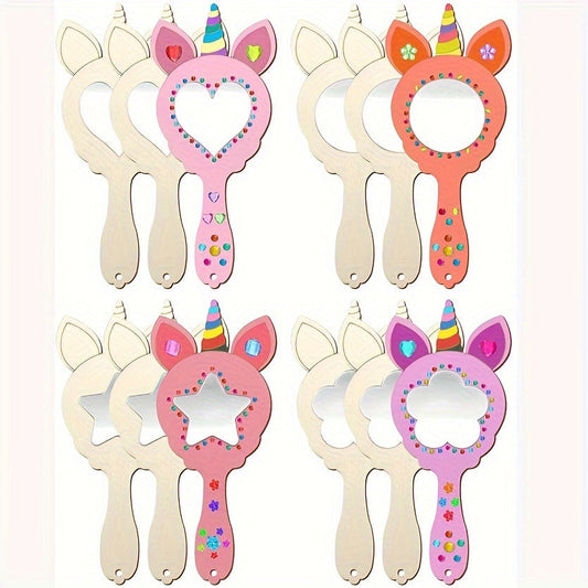 Norvo | WhimsyReflections - DIY Enhjørning Speil med Håndmalt Design