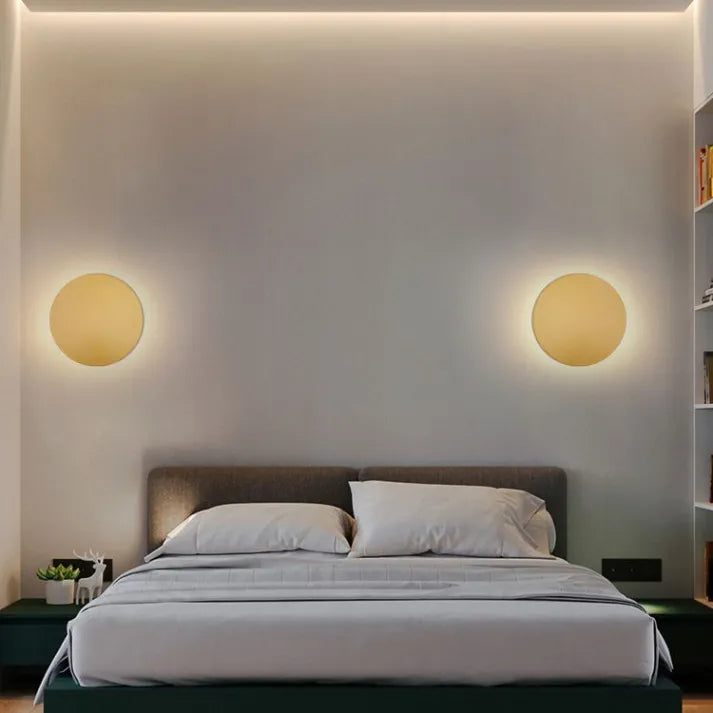 Norvo | Rund Vegglampe i Moderne Design