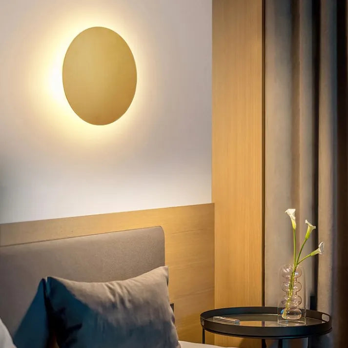 Norvo | Rund Vegglampe i Moderne Design