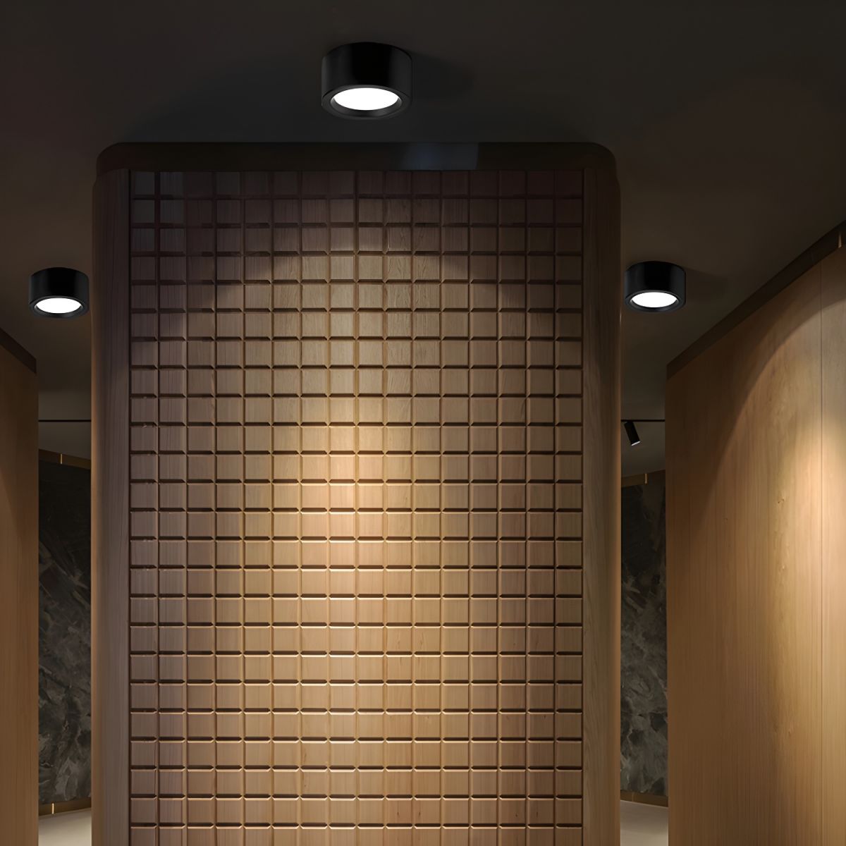 Norvo | LED Takmontert Lys - Nordisk Stil Lysarmatur for Innendørsområder & Moderne Hjem Deko