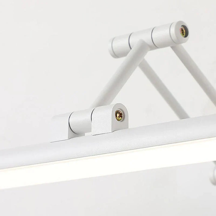 Minimalistisk LED Vegglampe Svart/Hvit – Modern Metallampe for Bad og Innendørs Bruk | Norvo
