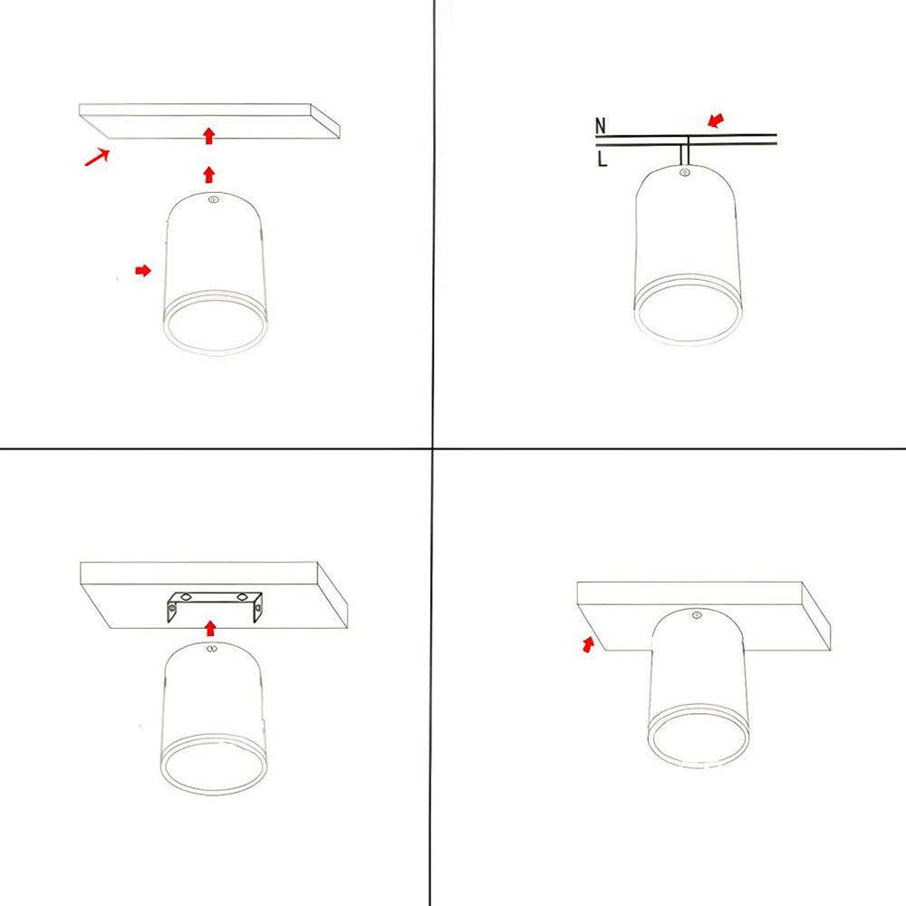 Norvo | Taklampe Moderne Aluminium LED Downlight