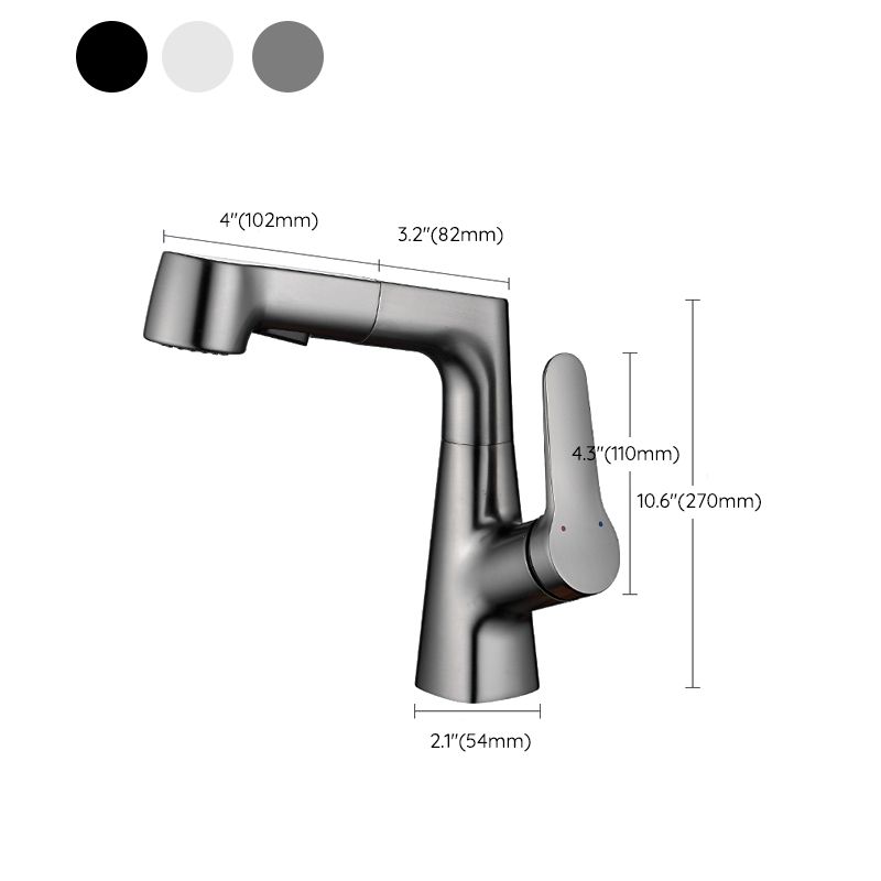 Norvo | Utvidbar Kran for Vann Moderne Vaskefaucet med et Håndtak