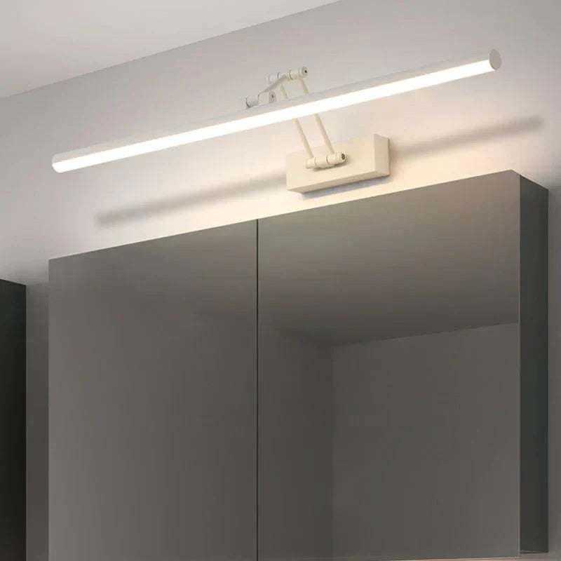 Minimalistisk LED Vegglampe Svart/Hvit – Modern Metallampe for Bad og Innendørs Bruk | Norvo