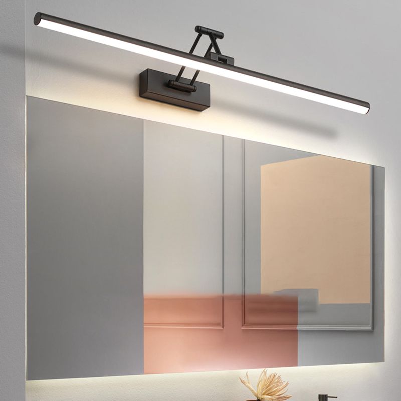 Minimalistisk LED Vegglampe Svart/Hvit – Modern Metallampe for Bad og Innendørs Bruk | Norvo