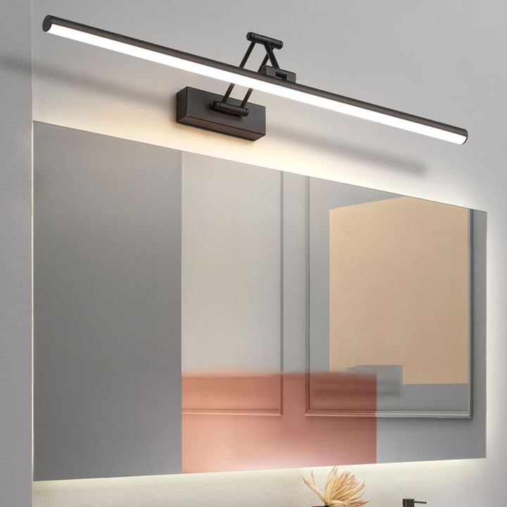 Minimalistisk LED Vegglampe Svart/Hvit – Modern Metallampe for Bad og Innendørs Bruk | Norvo
