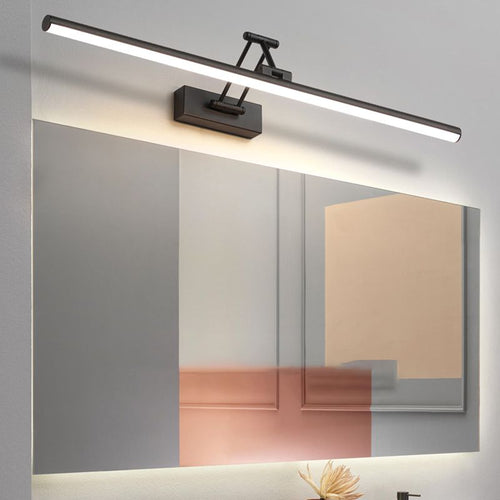Minimalistisk LED Vegglampe Svart/Hvit – Modern Metallampe for Bad og Innendørs Bruk | Norvo
