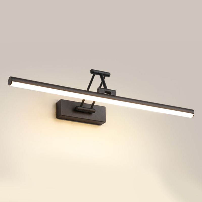 Minimalistisk LED Vegglampe Svart/Hvit – Modern Metallampe for Bad og Innendørs Bruk | Norvo