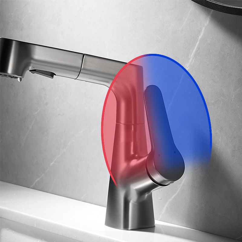 Norvo | Utvidbar Kran for Vann Moderne Vaskefaucet med et Håndtak