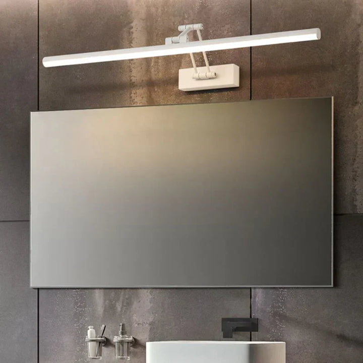 Minimalistisk LED Vegglampe Svart/Hvit – Modern Metallampe for Bad og Innendørs Bruk | Norvo