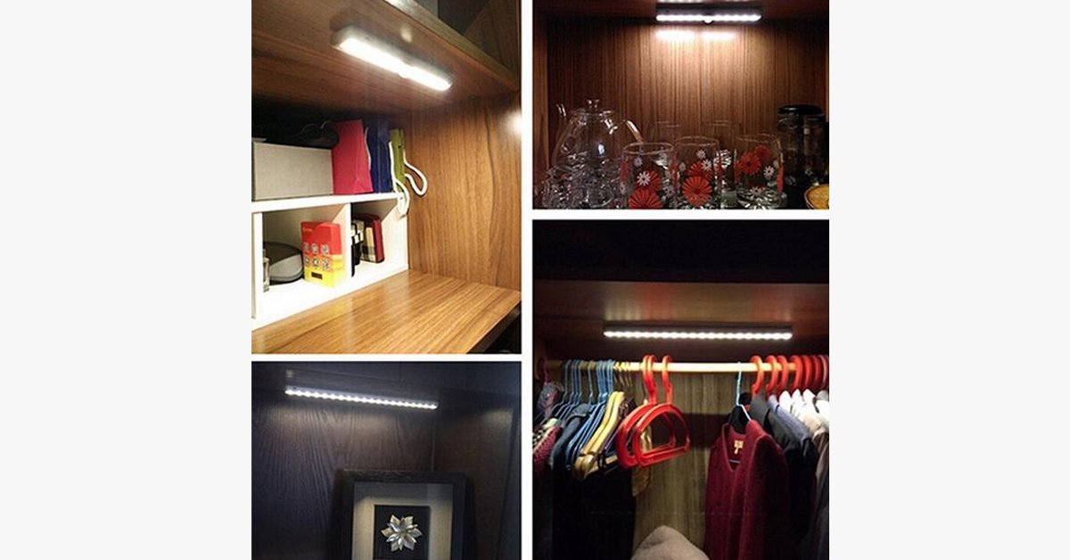 Norvo | LED Trådløs Bevegelsessensor Lyslist – Oppgrader Hjemmet Ditt!