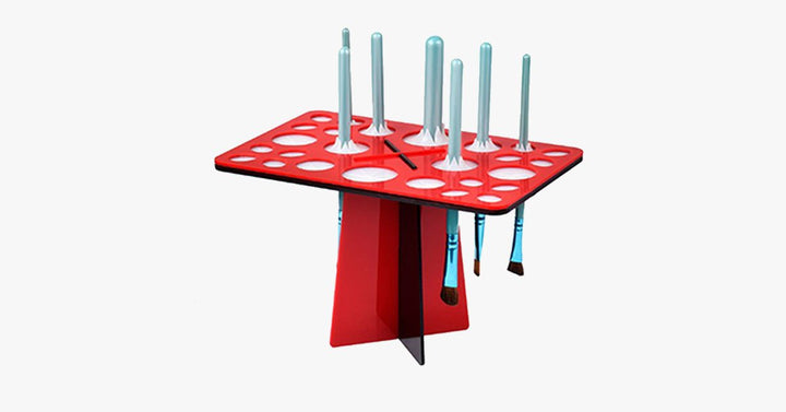 Norvo | Brush Dry Organizer – Profesjonelt tørk dine sminkebørster