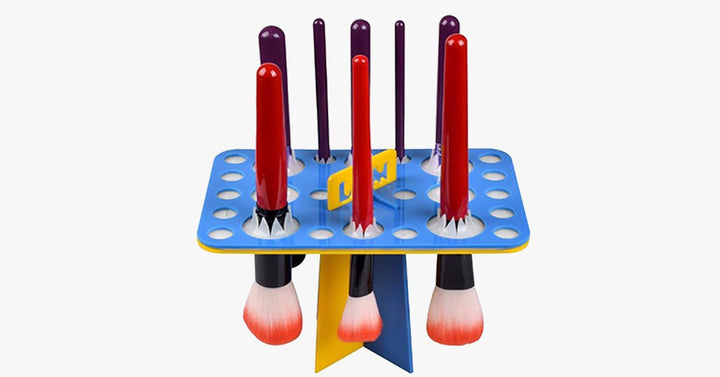 Norvo | Brush Dry Organizer – Profesjonelt tørk dine sminkebørster