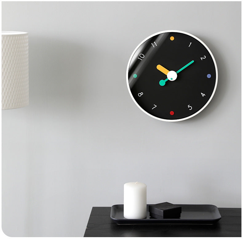 Norvo | Kunstnerisk Minimalistisk Stille Vegg Dekorativ Klokke