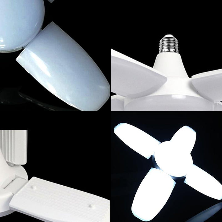 Foldbar deformert universal garasje lampe | Norvo