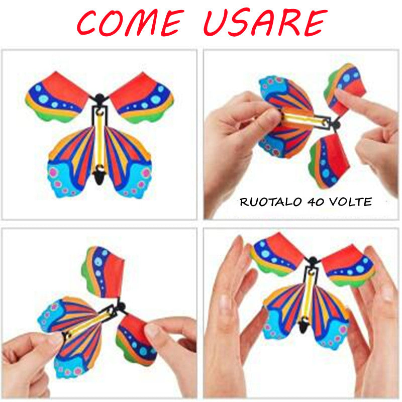 Norvo | Magisk Flygende Sommerfugl (Tilfeldig Farge)