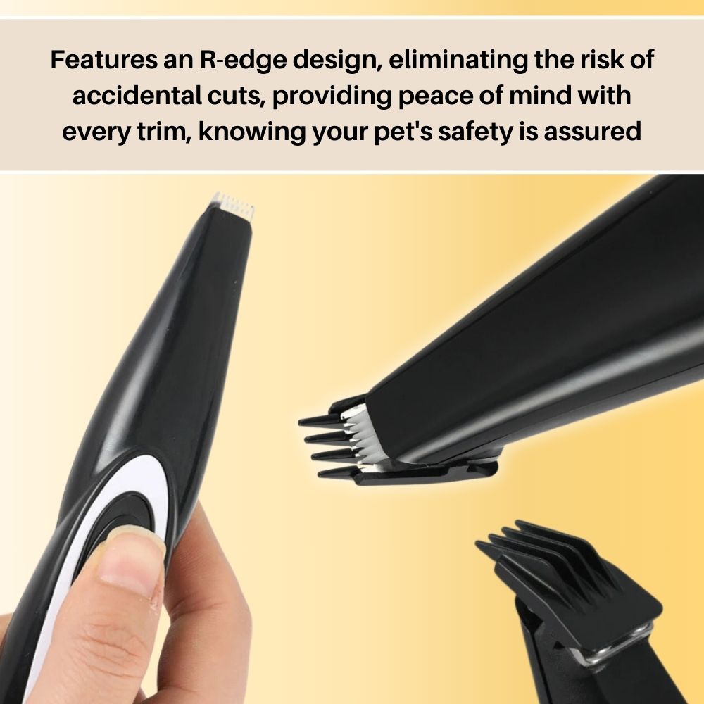 Norvo | Pet Trimmer FellEase | Whisper Quiet & Precise | Safe Cutting | Ergonomisk
