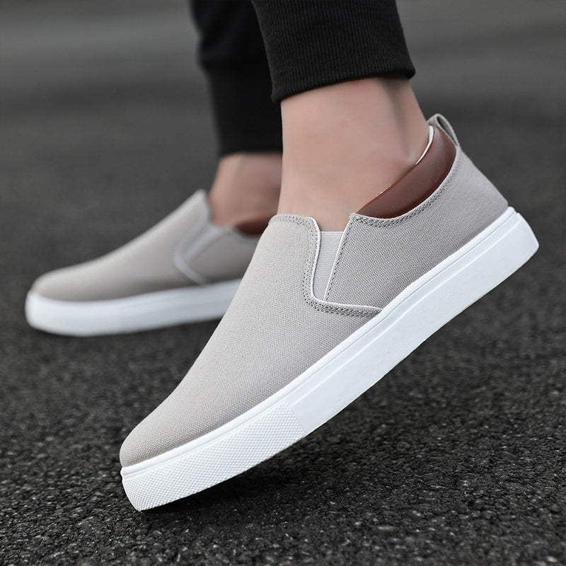 Norvo | Slip-On Sko laget av lerret for menn