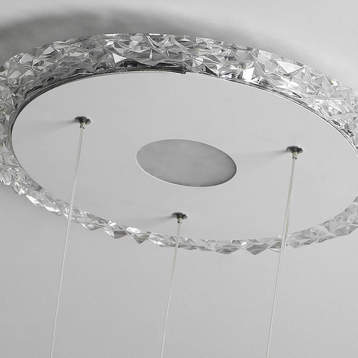 Norvo | Moderne Luksus Fuglejern Akryl LED Pendellampe for Soverom