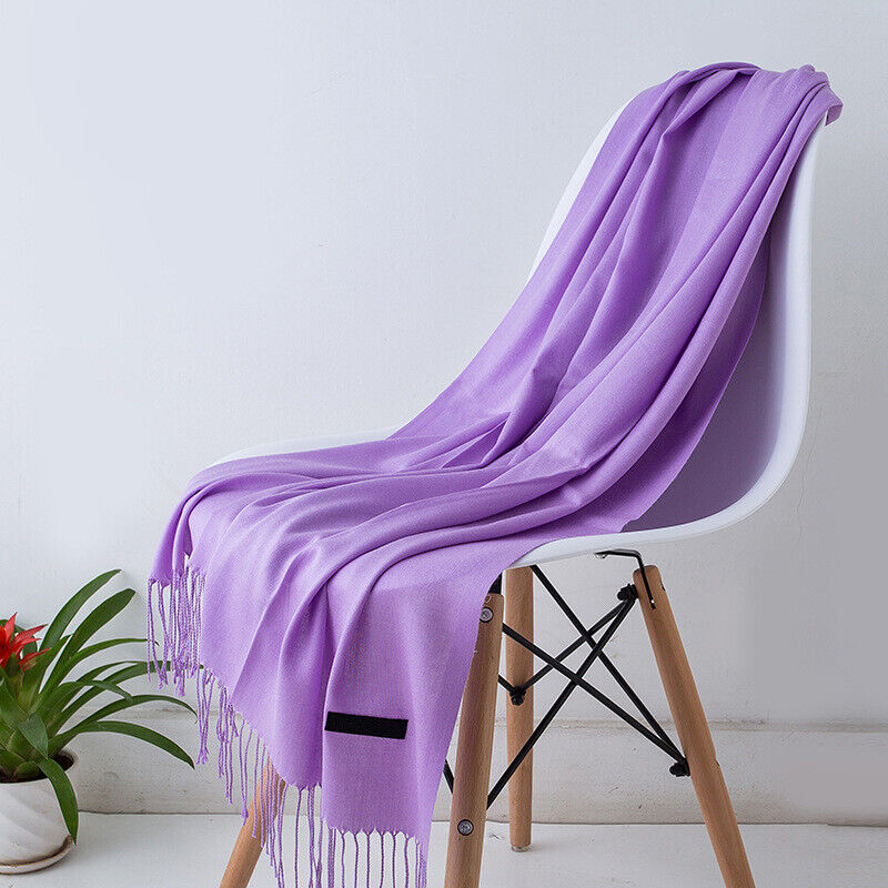 Norvo | Cashmere skjerf for kvinner Myk Varm Vinter Sjall