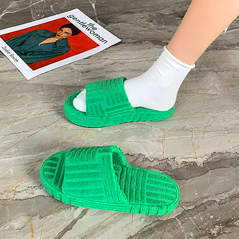 Norvo | Fluffy preget hus sko