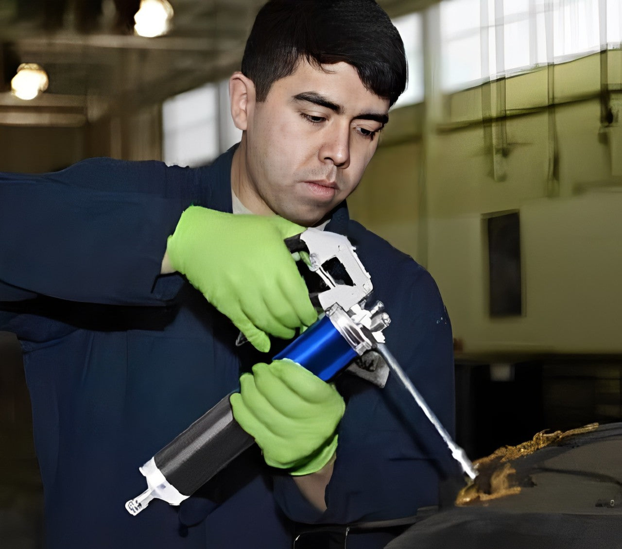 Høytrykks fettkopling - Kraftige tilkoblinger adapter for fettpistoler, rask låsing og frigjøringsdyser (universell passform) Norvo