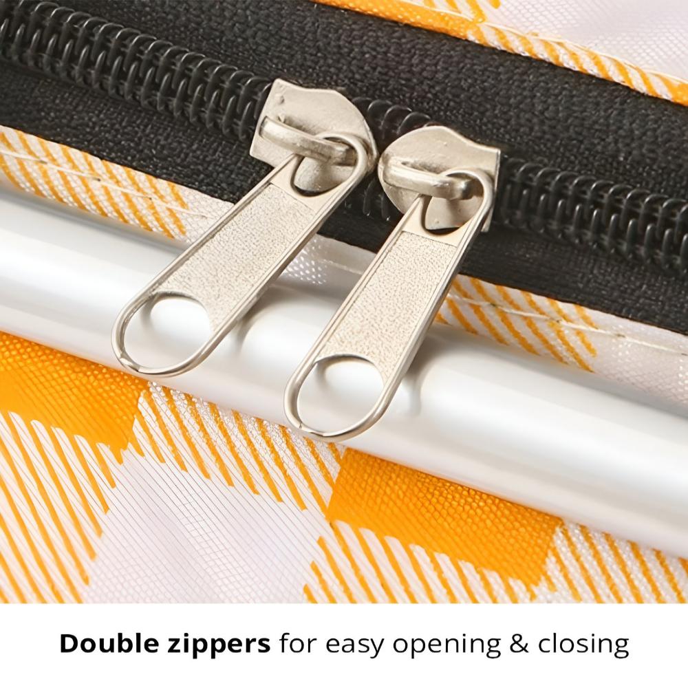 Norvo | Sammenleggbar Rutete Picknickkurv