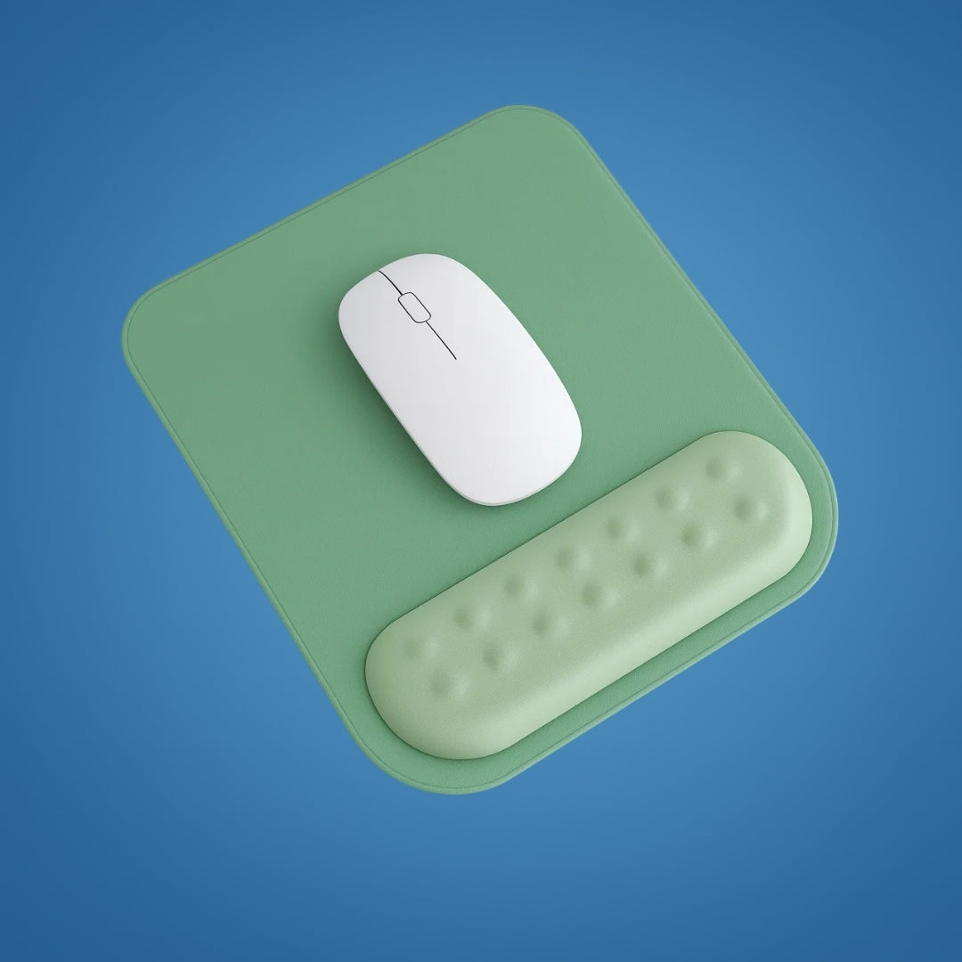 Håndleddstøtte – Silikonpolstret Antiskli – Lindrer Belastning – For Lange Timer på Kontor eller Spill Norvo