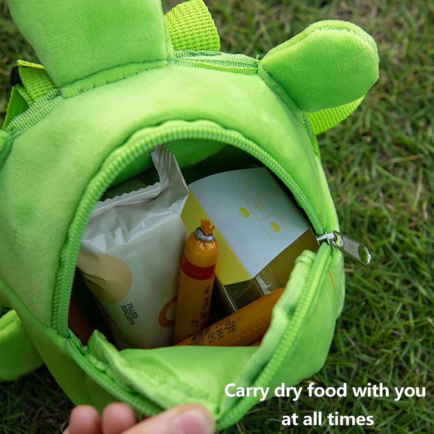 Norvo | Skilpaddetformet hundesnackssekk og kjæledyrsekk – Myk, bærbar og romslig