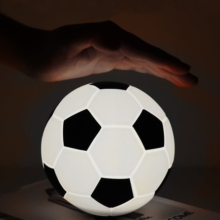 Norvo | Kreativ Fotball Silikon LED Nattlys USB Lading Bordlampe