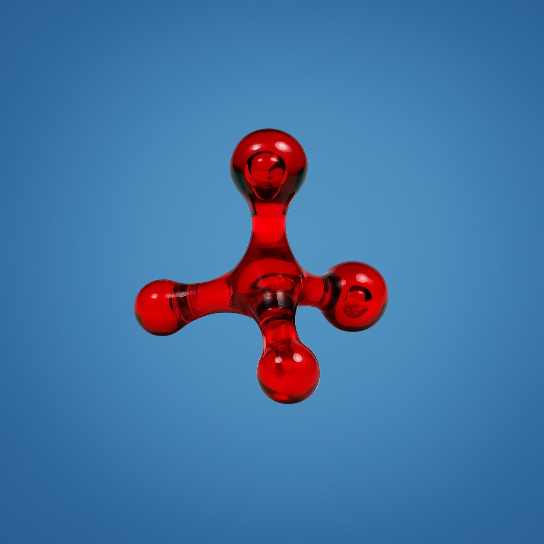 Dypvevsmassasje smerterelief – Kompakt håndholdt – Lindrer knuter og spenninger i rygg, nakke, ben Norvo